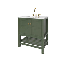 Load image into Gallery viewer, Nearmé Dallas 29.5 Inch Bathroom Vanity in Sage- Cabinet Only - Bathroom Vanities Outlet