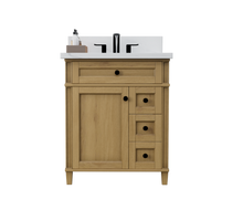 Load image into Gallery viewer, Kensington 30 Bath Vanity Solid Wood Oak Renovate for Less Atlanta Roswell Marietta Norcross