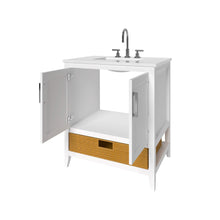 Load image into Gallery viewer, Nearmé New York 29.5 Inch Bathroom Vanity in White- Cabinet Only - Bathroom Vanities Outlet