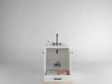 Load image into Gallery viewer, Windsor 29.5 in All Wood Vanity in Bright White - Cabinet Only - Bathroom Vanities Outlet