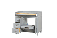 Load image into Gallery viewer, Kensington 35.5 Left in All Wood Vanity in Metal Gray - Cabinet Only - Bathroom Vanities Outlet