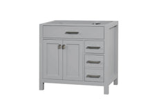 Load image into Gallery viewer, London 35.5 Inch- Single Bathroom Vanity in Metal Gray - Bathroom Vanities Outlet
