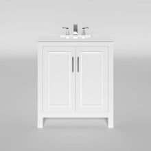 Load image into Gallery viewer, Kennesaw 29.5 inch Bathroom Vanity in White- Cabinet Only - Bathroom Vanities Outlet