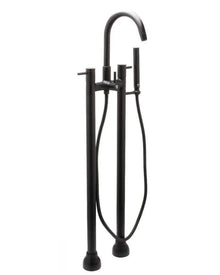 Huntington Brass Free Standing Tub Filler - Matte Black - Bathroom Vanities Outlet