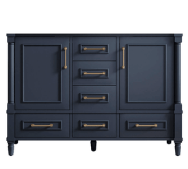 Atlanta 47.5 inch Single or Double Bathroom Vanity- Cabinet Only - Bathroom Vanities Outlet