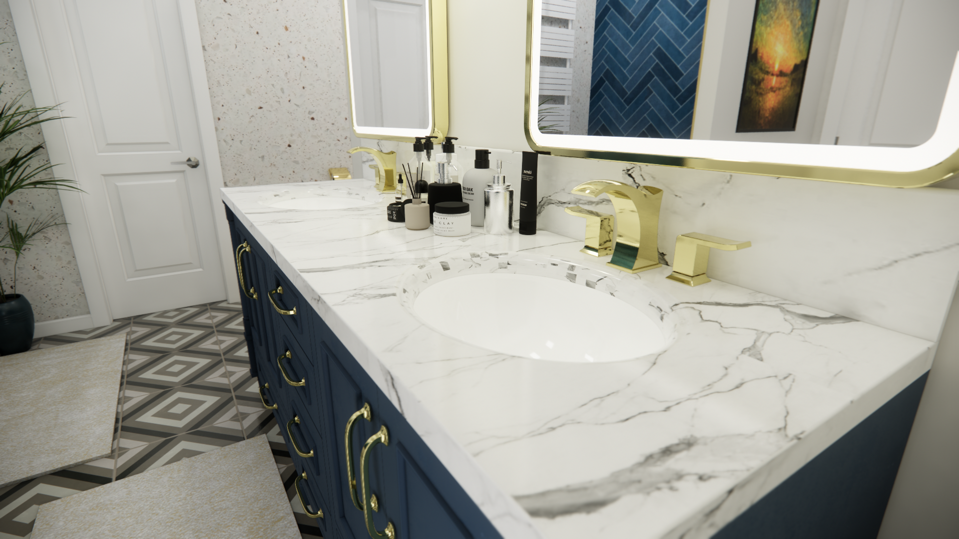 Bathroom Vanity with Top- Renovate for Less Atlanta Roswell Marietta Norcross Showroom Stores