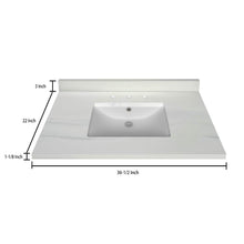 Load image into Gallery viewer, Stock Top 3 CM Woodgrain 36.5 In W x 22 In D - Bathroom Vanities Outlet