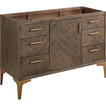Load image into Gallery viewer, Frey 48&quot; Vanity Base in Grey Wash -All Wood- - Bathroom Vanities Outlet