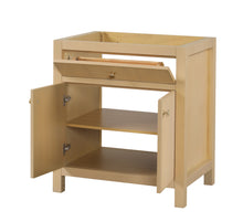 Load image into Gallery viewer, Bristol 29.5 in. All Wood Vanity in Natural White Ash - Cabinet Only