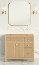 Load image into Gallery viewer, Bristol 35.5 in. All Wood Vanity in Natural White Ash - Cabinet Only