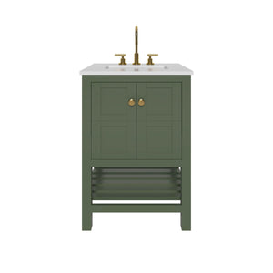 Nearmé Dallas 23.5 Inch Bathroom Vanity in Sage- Cabinet Only - Bathroom Vanities Outlet