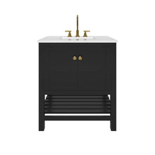 Load image into Gallery viewer, Nearmé Dallas 29.5 Inch Bathroom Vanity in Black- Cabinet Only - Bathroom Vanities Outlet