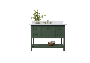 Nearmé Dallas 47.5 Inch Bathroom Vanity in Sage- Cabinet Only