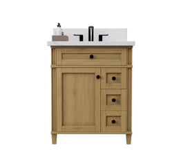 Kensington 30 Bath Vanity Solid Wood Oak Renovate for Less Atlanta Roswell Marietta Norcross