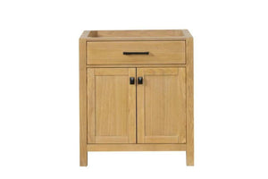 London 29.5 Inch- Single Bathroom Vanity in Desert Oak - Bathroom Vanities Outlet