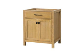 London 29.5 Inch- Single Bathroom Vanity in Desert Oak - Bathroom Vanities Outlet