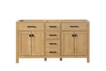 Load image into Gallery viewer, London 59.5 Inch- Double Bathroom Vanity in Desert Oak - Bathroom Vanities Outlet