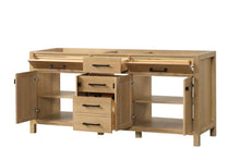Load image into Gallery viewer, London 71.5 Inch- Double Bathroom Vanity in Desert Oak - Bathroom Vanities Outlet