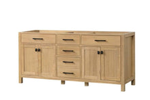 Load image into Gallery viewer, London 71.5 Inch- Double Bathroom Vanity in Desert Oak - Bathroom Vanities Outlet