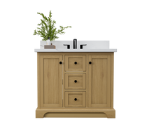 Load image into Gallery viewer, Marietta 42 Bath Vanity Solid Wood Oak Renovate for Less Atlanta Roswell Marietta Norcross