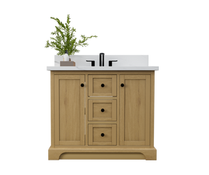 Marietta 42 Bath Vanity Solid Wood Oak Renovate for Less Atlanta Roswell Marietta Norcross