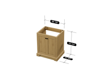 Load image into Gallery viewer, Marietta 29.5 inch Bathroom Vanity in Desert Oak - Cabinet Only