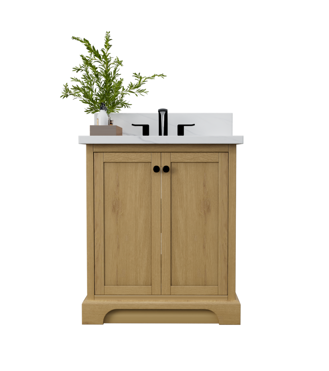 Marietta 30 Bath Vanity Solid Wood Oak Renovate for Less Atlanta Roswell Marietta Norcross