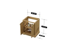 Load image into Gallery viewer, Marietta 29.5 inch Bathroom Vanity in Desert Oak - Cabinet Only