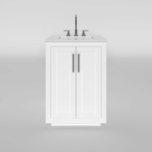 Nearmé Miami 23.5 Inch Bathroom Vanity in White- Cabinet Only - Bathroom Vanities Outlet