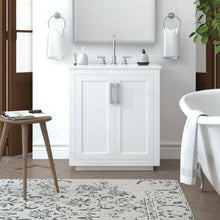 Load image into Gallery viewer, Nearmé Miami 29.5 Inch Bathroom Vanity in White- Cabinet Only - Bathroom Vanities Outlet