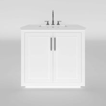 Load image into Gallery viewer, Nearmé Miami 35.5 Inch Bathroom Vanity in White- Cabinet Only - Bathroom Vanities Outlet