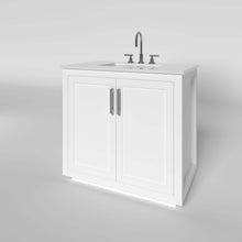 Load image into Gallery viewer, Nearmé Miami 35.5 Inch Bathroom Vanity in White- Cabinet Only - Bathroom Vanities Outlet