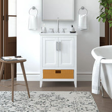 Load image into Gallery viewer, Nearmé New York 23.5 Inch Bathroom Vanity in White- Cabinet Only - Bathroom Vanities Outlet