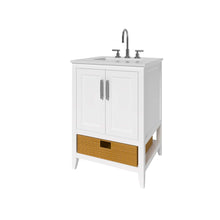 Load image into Gallery viewer, Nearmé New York 23.5 Inch Bathroom Vanity in White- Cabinet Only - Bathroom Vanities Outlet