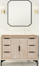 Load image into Gallery viewer, Oxford 41.5 Inch Bathroom Vanity in Whitewashed Ash