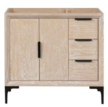 Load image into Gallery viewer, Oxford 35.5 Inch Bathroom Vanity in Whitewashed Ash
