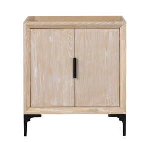 Oxford 29.5 Inch Bathroom Vanity in Whitewashed Ash
