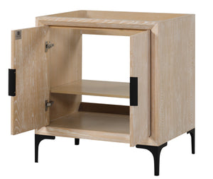 Oxford 29.5 Inch Bathroom Vanity in Whitewashed Ash