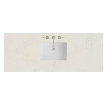Load image into Gallery viewer, Renovate for Less Atlanta 60" Single Top, 3CM Siberian Silestone w/ Sink