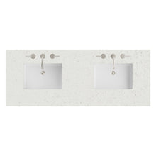Load image into Gallery viewer, Renovate for Less Atlanta 60" Double Top, 3 CM Lime Delight Silestone w/ Sink
