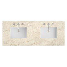 Load image into Gallery viewer, Renovate for Less Atlanta 60" Double Top, 3CM Tajnar Eclos w/ Sink