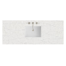 Load image into Gallery viewer, Renovate for Less Atlanta 60" Single Top, 3 CM Eternal Jasmine Pearl Silestone w/ Sink