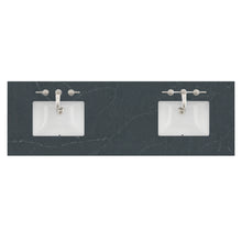 Load image into Gallery viewer, Renovate for Less Atlanta 72" Double Top, 3CM Charcoal Soapstone Silestone w/ Sink