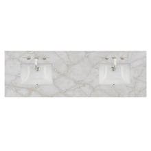Load image into Gallery viewer, Renovate for Less Atlanta 72" Double Top, 3 CM Victorian Silver Quartz w/ Sink
