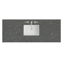 Load image into Gallery viewer, Renovate for Less Atlanta 60" Single Top, 3 CM Parisien Bleu Silestone w/ Sink