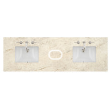 Load image into Gallery viewer, Renovate for Less Atlanta 72" Double Top, 3CM Tajnar Eclos w/ Sink &amp; FreePower Wireless Charger