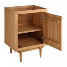 Load image into Gallery viewer, 24&quot; Osa Teak Vanity - Natural Teak - Vanity Cabinet Only - Bathroom Vanities Outlet