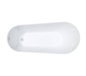 Layla Slipper 67 Inch Freestanding Tub - Bathroom Vanities Outlet