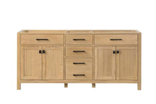 Load image into Gallery viewer, London 71.5 Inch- Double Bathroom Vanity in Desert Oak - Bathroom Vanities Outlet