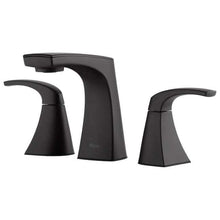 Load image into Gallery viewer, Pfister Karci Widespread Faucet in Black - Bathroom Vanities Outlet